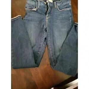 L'Agence Skinny Jeans 26 Dark Wash Blue A40